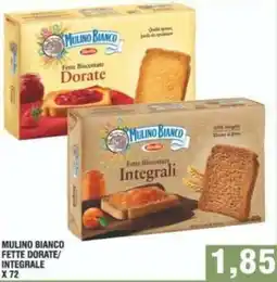 Bitar Mulino Bianco fette biscottate offerta