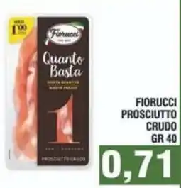 Bitar Fiorucci Prosciutto Crudo offerta