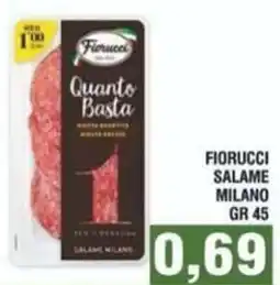 Bitar Fiorucci Salame Milano offerta