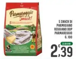 La Mimosa Supermercati Parmareggio Snack! offerta