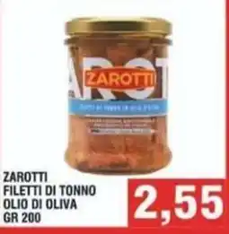 Bitar Zarotti filetti di tonno offerta