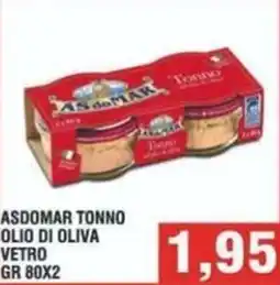 Bitar Asdomar tonno olio di oliva offerta