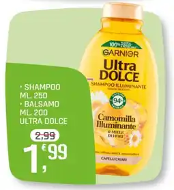 A&O Garnier Ultra Dolce Shampoo Illuminante offerta