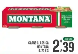 La Mimosa Supermercati Carne classica Montana offerta