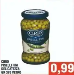 Bitar Cirio piselli fini delicatezza offerta