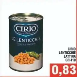 Bitar Cirio le lenticchie offerta
