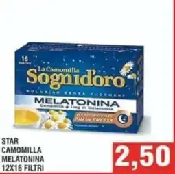Bitar La Camomilla Sognidoro Melatonina offerta