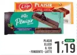 La Mimosa Supermercati Lago Plaisir Fondente offerta