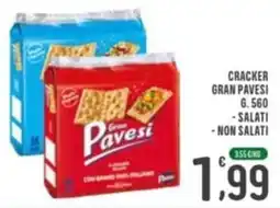 La Mimosa Supermercati Cracker Gran Pavesi offerta