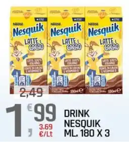 A&O Drink Nesquik offerta