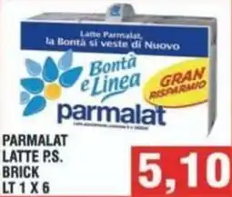 Bitar Parmalat latte p.s. brick offerta