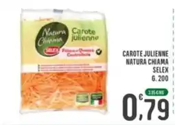La Mimosa Supermercati Carote julienne Natura Chiama Selex offerta