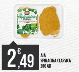 Supermercato Pollio Aia spinacina classica offerta