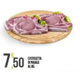 Supermercato Pollio Costoletta di maiale offerta