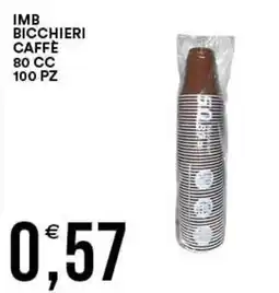 Vantaggio Cash&Carry Bicchieri caffè offerta