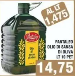 Bitar Pantaleo olio di sansa di oliva offerta