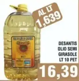 Bitar Olio semi girasole bio Desantis offerta