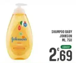 La Mimosa Supermercati Shampoo baby Johnson offerta