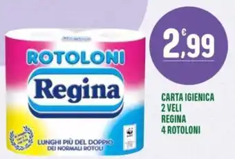 Carta igienica Regina