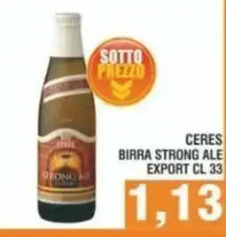 Bitar Ceres birra strong ale offerta