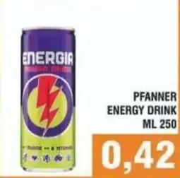 Bitar Pfanner energy drink offerta