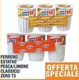 Bitar Ferrero ESTATHE Pesca/Limone Classico offerta