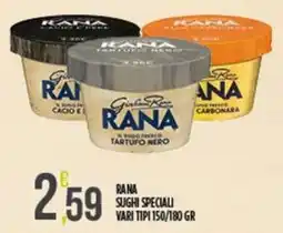 Supermercato Pollio Rana sughi speciali offerta