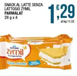 Sidis Snack al latte senza lattosio Zymil offerta