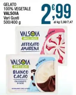 Sidis Gelato 100% vegetale Valsoia offerta