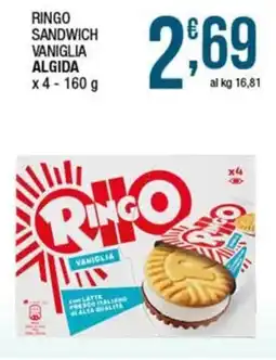 Sidis Ringo sandwich vaniglia offerta