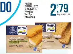Sidis Filetti di merluzzo croccante Frosta offerta
