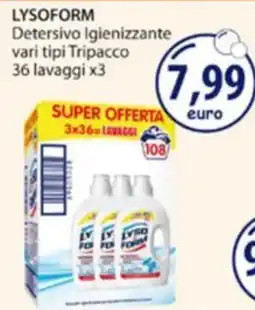 Acqua & Sapone Detersivo igienizzante Lysoform offerta