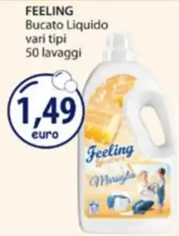 Acqua & Sapone Feeling Bucato Liquido offerta
