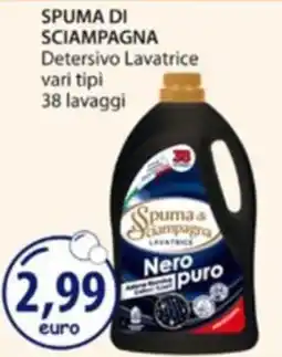 Acqua & Sapone Spuma di Sciampagna Detersivo Lavatrice offerta