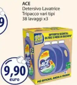 Acqua & Sapone Detersivo Lavatrice Ace offerta