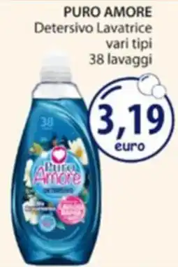 Acqua & Sapone Puro Amore Detersivo Lavatrice offerta