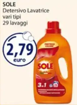 Acqua & Sapone Sole Detersivo Lavatrice offerta