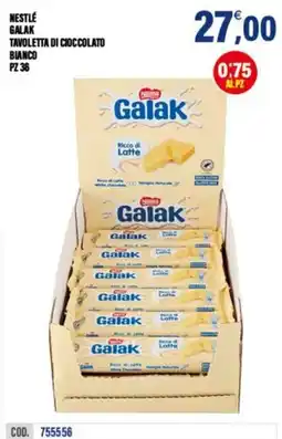 Adhoc Galak Tavoletta di Cioccolato Bianco offerta