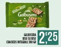 Supermercato Pollio Galbusera Riso su Riso Crackers Integrali offerta