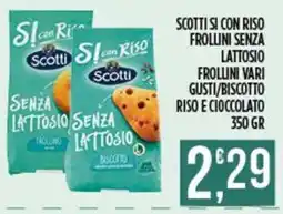 Supermercato Pollio Scotti frollini senza lattosio offerta