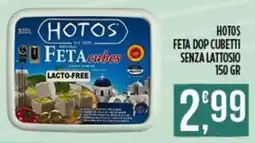 Supermercato Pollio Hotos feta cubes senza lattosio offerta