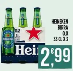 Supermercato Pollio Heineken birra 0.0 offerta