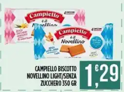 Supermercato Pollio Campiello biscotto novellino light/senza zucchero offerta