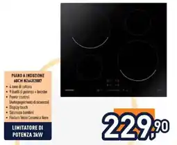 Unieuro Piano a induzione 60cm NZ64R2007 offerta