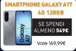 Unieuro Smartphone Galaxy A17 offerta