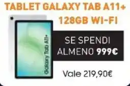 Unieuro Tablet Galaxy Tab A11+ offerta
