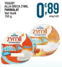 Sidis Yogurt alla greca zymil Parmalat offerta