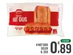 La Mimosa Supermercati Hot Dog Selex offerta