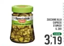 La Mimosa Supermercati Zucchine alla caprese d'amico offerta