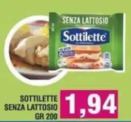 Bitar Sottilette senza lattosio offerta